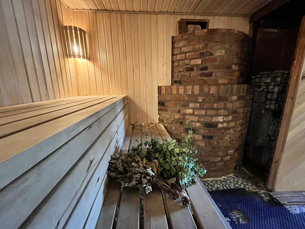 Milžinai Retreat pirtis